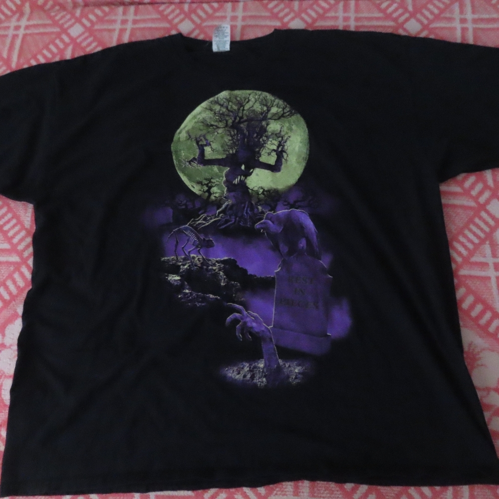 vintage rare happy halloween tshirt 3XL